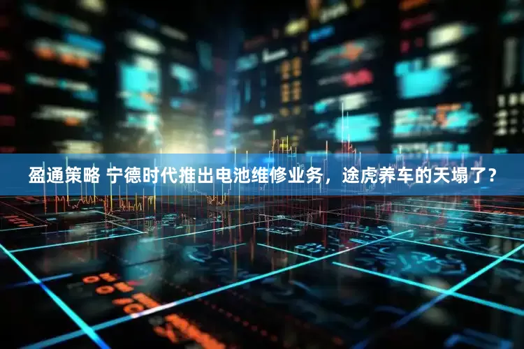 盈通策略 宁德时代推出电池维修业务，途虎养车的天塌了？